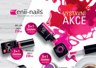 Navštivte stánek nehtové kosmetiky ENII-NAILS a využijte výstavních slev!